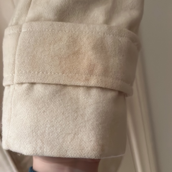 White Peacoat, size medium - Picture 3 of 8